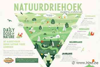 Na de Voedingsdriehoek, nu de Natuurdriehoek: “Meer groen doet meer bewegen”