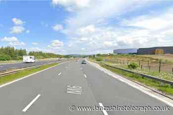 Traffic stopped on M6 southbound after crash