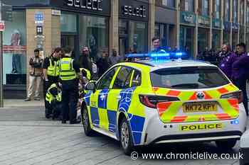 Man arrested after becoming 'aggressive to security staff' at Trinity Square shops in Gateshead