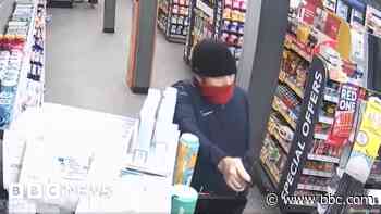 Armed robbers jailed after CCTV captures attack