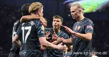 Doppelpack Haaland: ManCity übernimmt Tabellenführung vor Titel-Finale