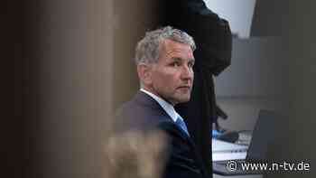 Schlusswort wird zur Anklage: Höcke trumpft auf - und wird verurteilt