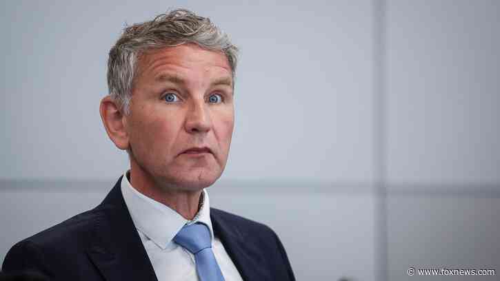 German court convicts prominent far-right politician for using a Nazi slogan, imposes a fine