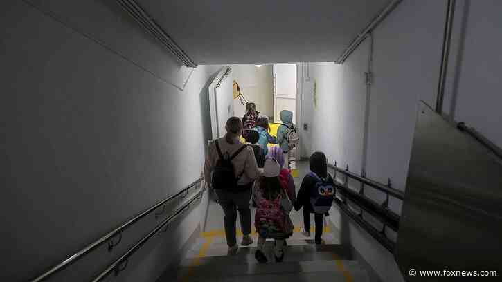 Ukraine opens first underground school to shield children from airstrikes in war-torn Kharkiv
