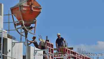 Streik am Bau - mitten in der Baukrise stehen Baustellen und Betriebe still
