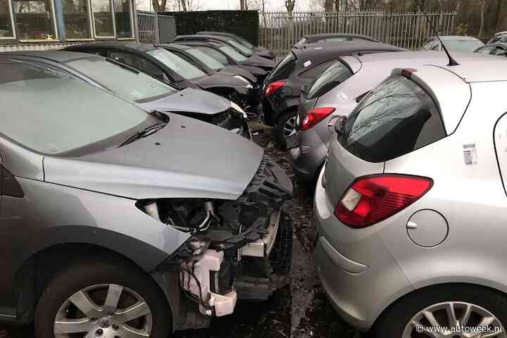 Ook in 2023 aanzienlijk minder auto's naar sloop gebracht