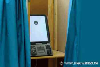 Oefenmomenten om geldige stem uit te brengen met stemcomputer