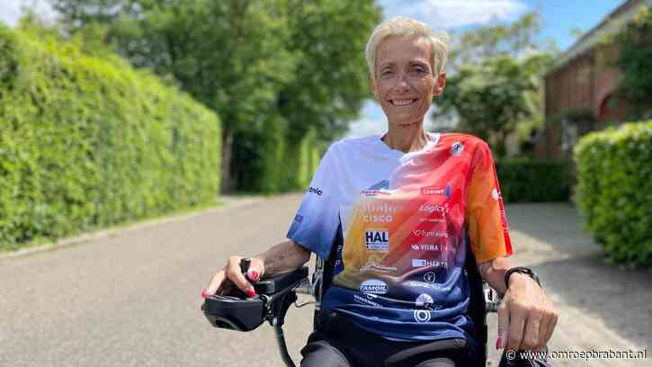 Ongeneeslijk zieke Lisette kan met speciale rolstoel tóch de berg op