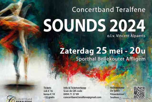 Concertband Teralfene tovert sporthal om tot concertzaal