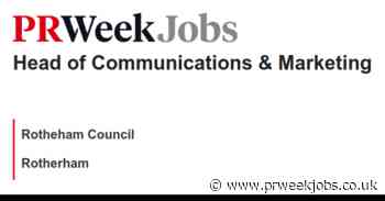 Rotheham Council: Head of Communications & Marketing