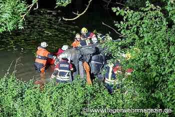 Tödlicher Pkw-Absturz in Teich