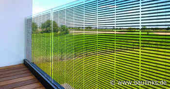 Glasgeländer GM Railing mit Photovoltaik von Glas Marte