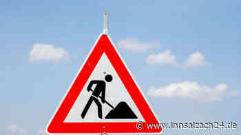 Gehwegsanierung an der Friedhofstraße nach Pfingsten: Fahrspurverengung