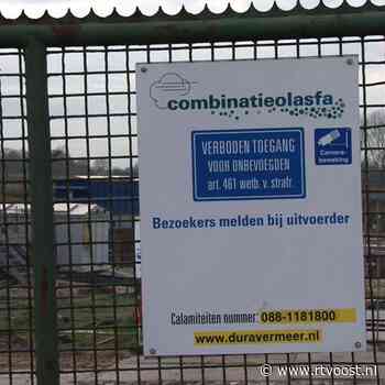 Opnieuw zwaar vervuilde grond op asfaltterrein in Olst gevonden