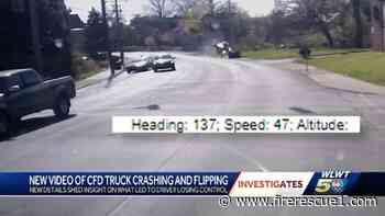 New video, details released in Cincinnati fire engine rollover