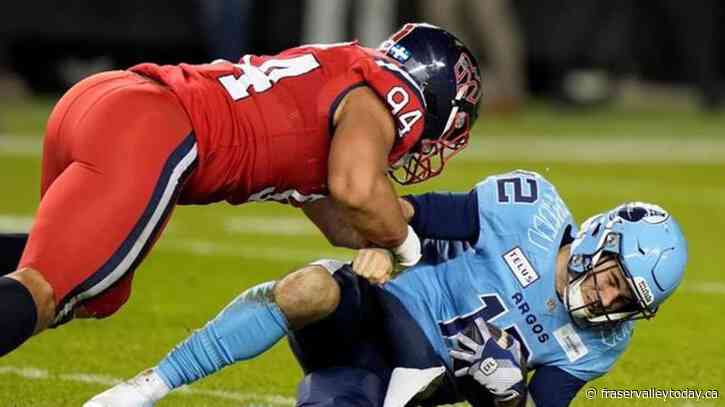 Toronto Argonauts move quarterback Chad Kelly to suspended list