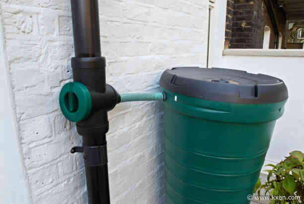 The positives of harvesting rainwater