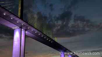 Manatee lawmaker displays opposition to Pride month colors on Skyway Bridge, per Times