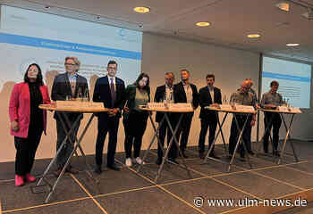 Kandidaten zur Europawahl stellen sich den Fragen der Wirtschaft