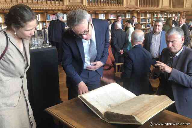 Meesterwerk met originele aantekeningen van Andreas Vesalius krijgt centrale plaats in naar hem genoemd museum