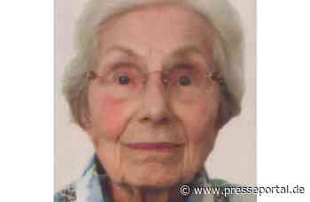 POL-BO: Elisabeth W. wird gesucht