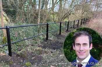 New security barriers installed at Castle Hill Woods, Dudley