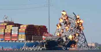 NTSB Says Ship That Hit Baltimore Key Bridge Lost Power Twice Before Departure