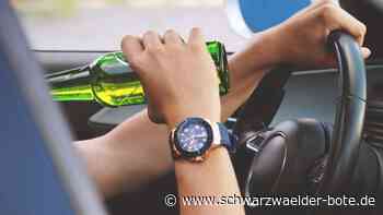Unfall bei Bad Herrenalb: Ohne Führerschein und mit zwei Promille unterwegs