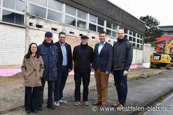 Turnhalle am Krähenhügel in Bad Driburg fast fertig