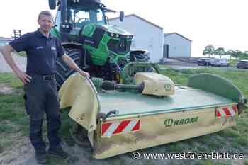 Mit Trecker: Diebe stehlen in Manrode zwei wertvolle Mähwerke