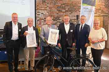 Runder Geburtstag des Emsradwegs mit Hövelhofer Gästen gefeiert