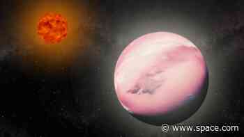 Cotton candy exoplanet is 2nd lightest planet ever found