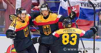 Eishockey-WM: Deutschland fährt Kantersieg gegen Lettland ein