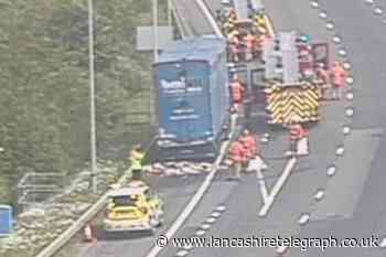 M60: Motorway fully reopened after lorry fire halts traffic