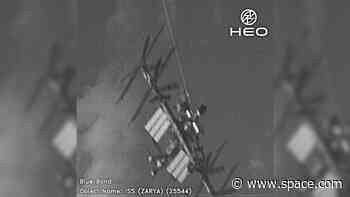 Wow! Satellite views International Space Station from only 43 miles away (photo)