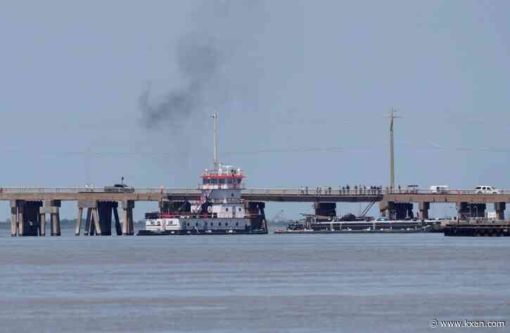 Barge hits a bridge in Galveston, Texas, damaging the structure and causing an oil spill
