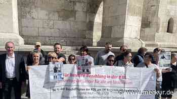 „Lohndumping“ an bayerischen Unikliniken – Aiwanger bei Kundgebung: „Wir dürfen euch nicht weiter ausnutzen“