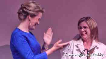 Beringse Elly Huysmans wint award voor Vlaams ondernemerschap en krijgt prijs uit handen van koningin