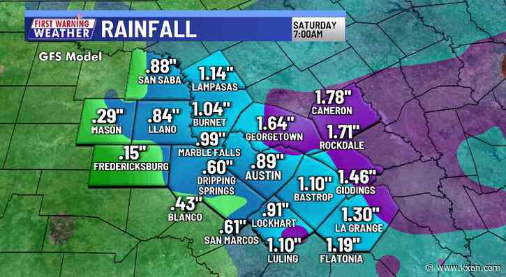 Storms, possible severe weather expected Thursday