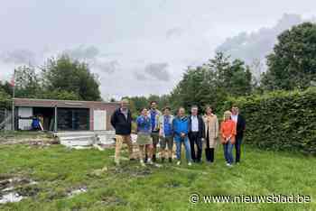 Bouw extra taklokaal scouts De Hellevelders van start: “We kijken er enorm naar uit”