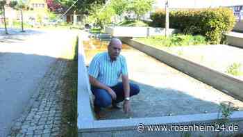 Hier sprudeln nur die Kosten: Wieso der Brunnen im Karl-Daniels-Park erneut außer Betrieb ist