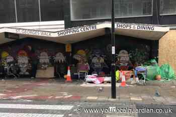 St George’s Walk Croydon fire: Investigation launched