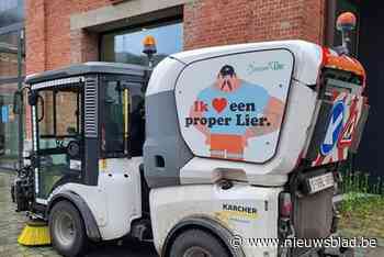 Lierse veegwagens steken in nieuw jasje: “Boodschap blijvend onder de aandacht brengen”