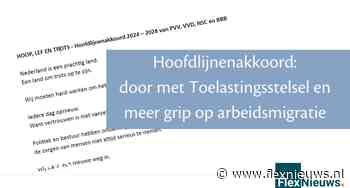 Hoofdlijnenakkoord: door met toelatingsstelsel en meer grip op arbeidsmigratie