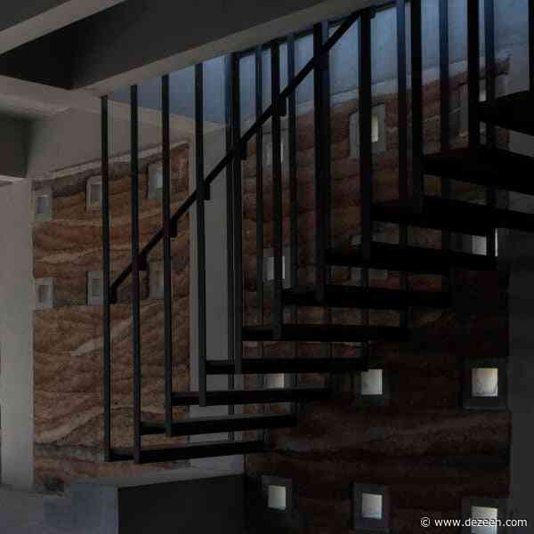 "Shifting shades" of rammed earth define Thai community building by Suphasidh Architects