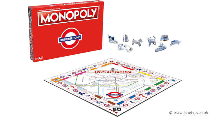 Monopoly updates its London Underground themed board game