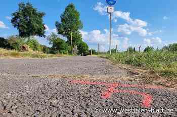 Über Pfingsten gesperrt: Radweg bei Welda wird saniert