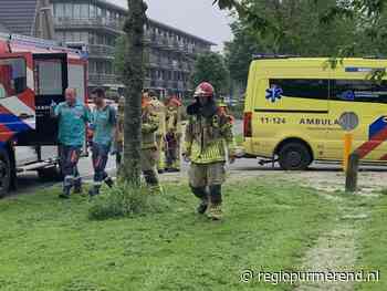 Brand woning Zambezilaan Weidevenne