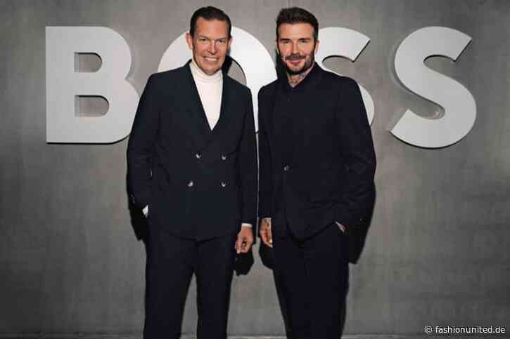 Hugo Boss holt David Beckham an Bord - Aktie zieht an