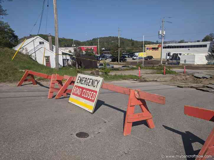 Cleak Street closed, Bancroft back in business after Wednesday night Flood